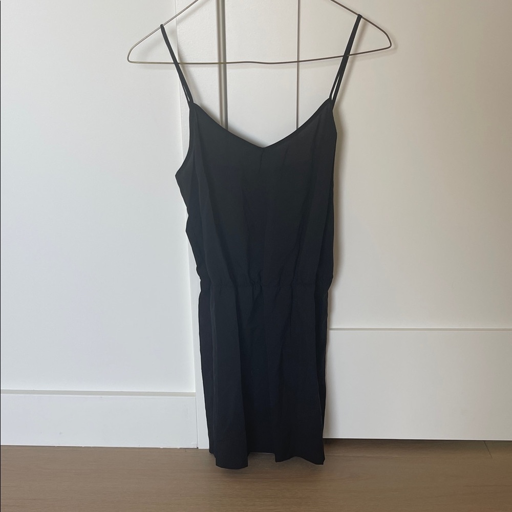 Elegant Black Spaghetti Strap top